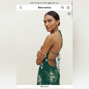 Reformation Tova Dress in Buena Print